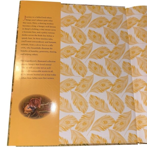 AESOP'S FABLES Illustrated by Charles Santore 2010 HC/DJ Kohl's Cares Hardcover - Picture 2 of 6